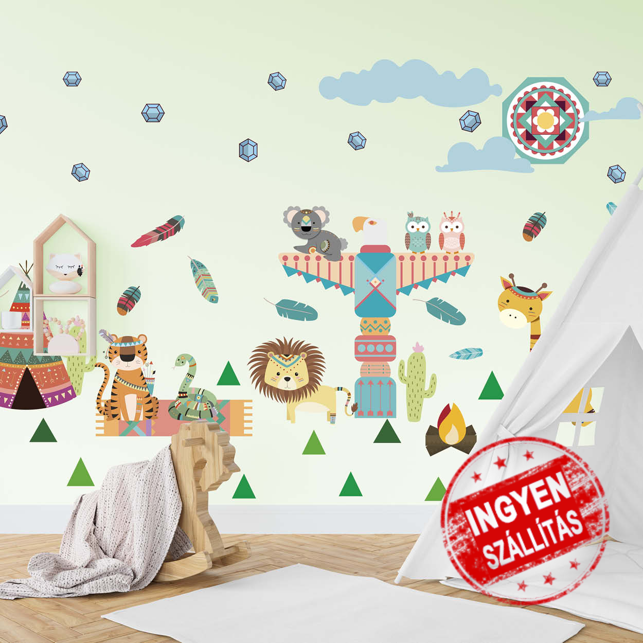 Állatok a vadnyugaton (közepes)