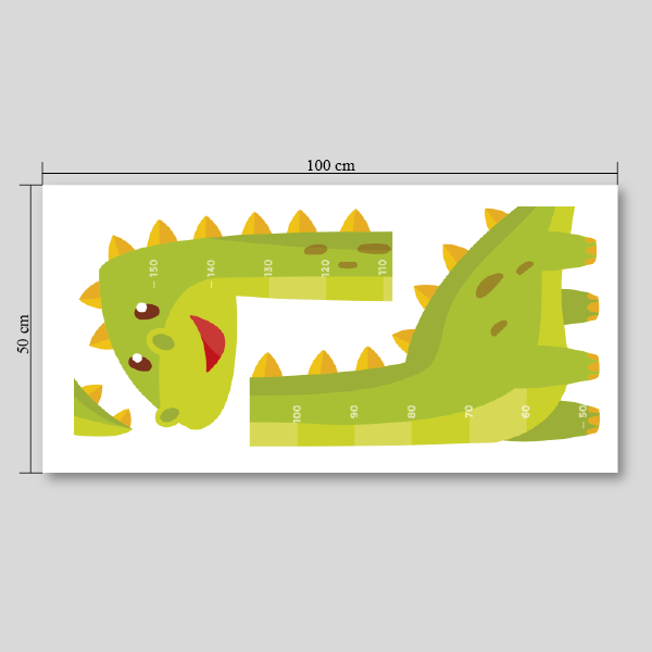 Dínós magasságmérő (zöld) - Image 3