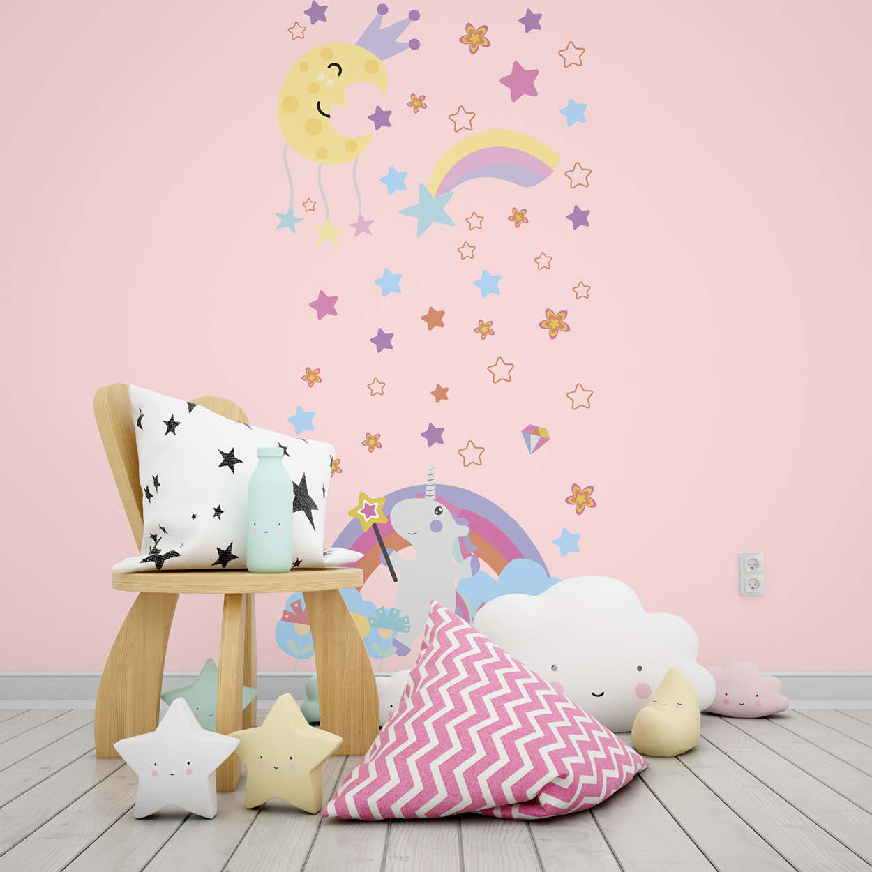 Szivárványos Unikornis (kicsi)